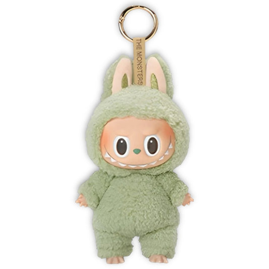 Labubu THE MONSTERS Green QuQu PopMart Style Keyring Keychain Stuffed Plush Toy Doll 17cm VIRAL