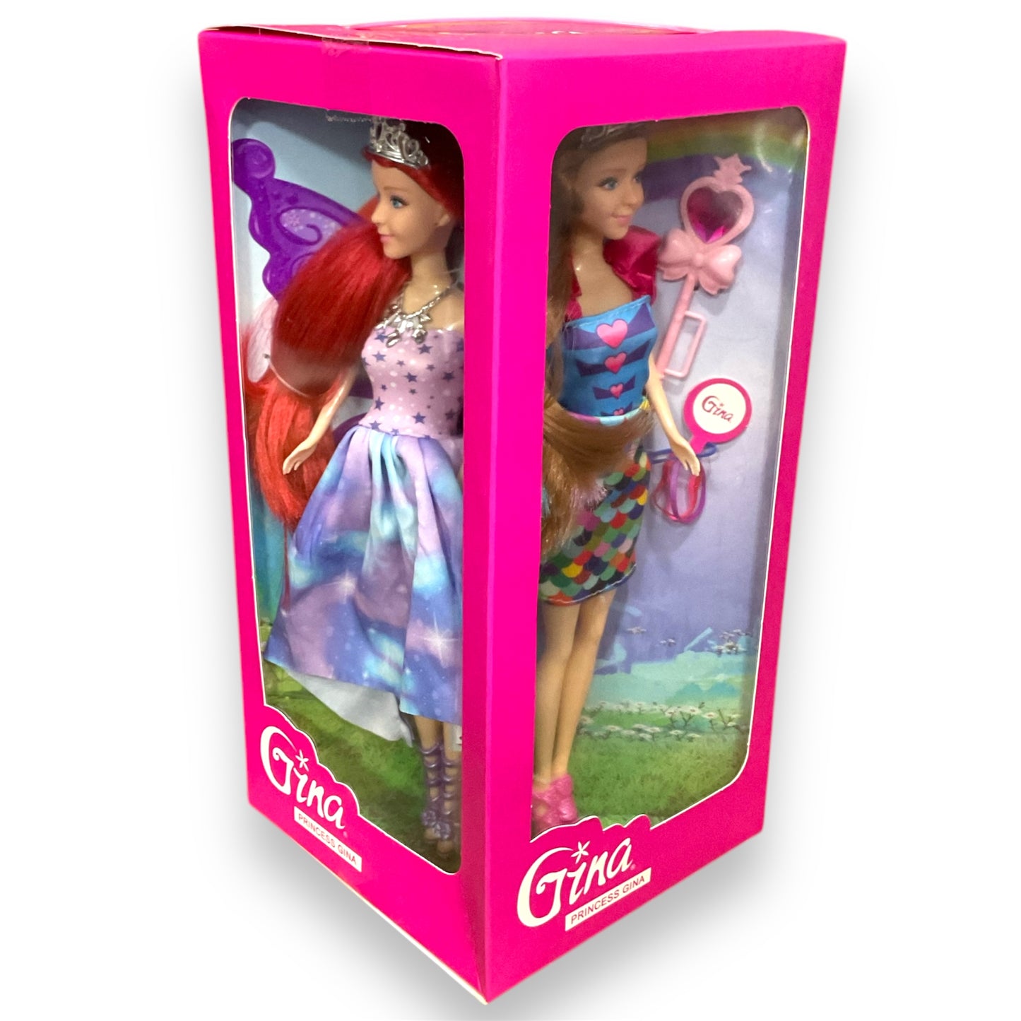 Barbie Style Gina Dolls 4 Pack Box Set with Accessories