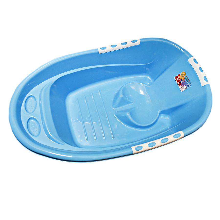 Plastic Baby Boy Bath Tub Approx 18 X 29 X 8''