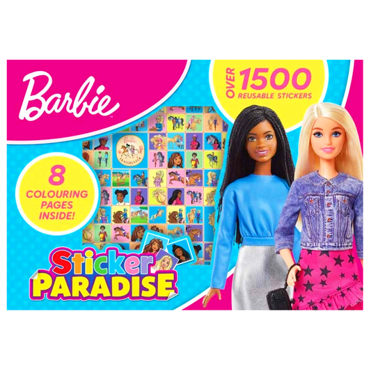 Barbie Sticker Paradise - Over 1,500 Reuseable Stickers