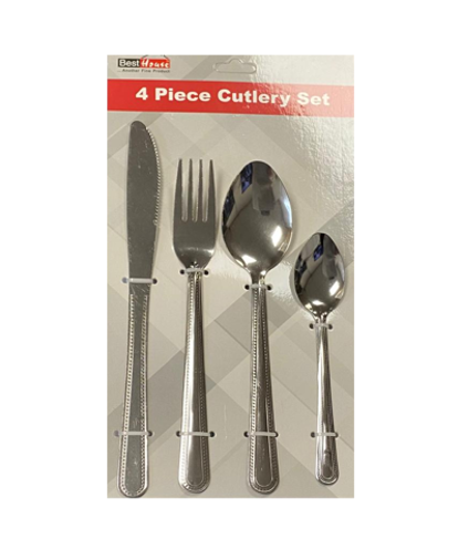 Steel Kitchen Dining Cutlery Set of 4 BB3055 A