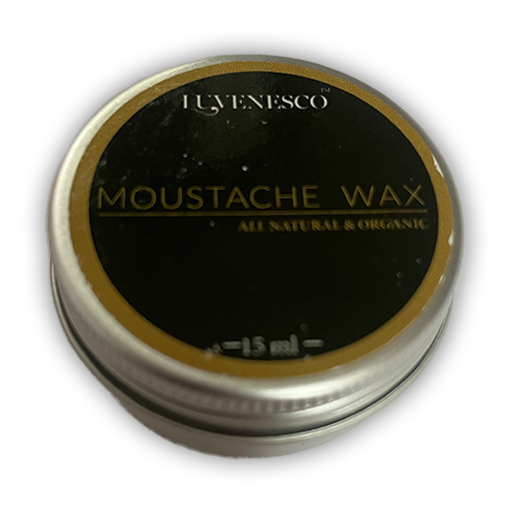 Mens Luxury Luvenesco Grooming Bundle Trio - Comb, Moustache Wax & Beard Oil