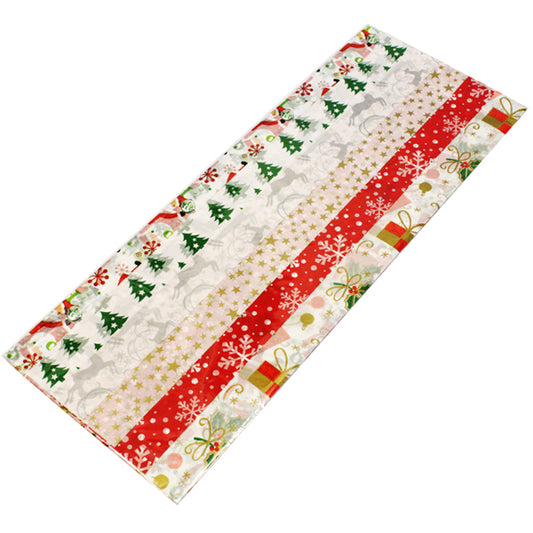 Deluxe Jumbo Xmas Tissue Paper x 16 ( Craft One Off Deal )