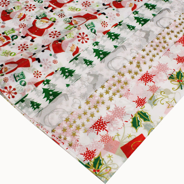 Deluxe Jumbo Xmas Tissue Paper x 16 ( Craft One Off Deal )