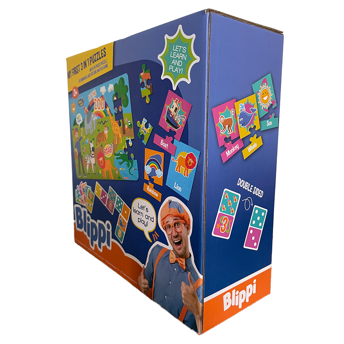 Blippi My First 3 in 1 Puzzles