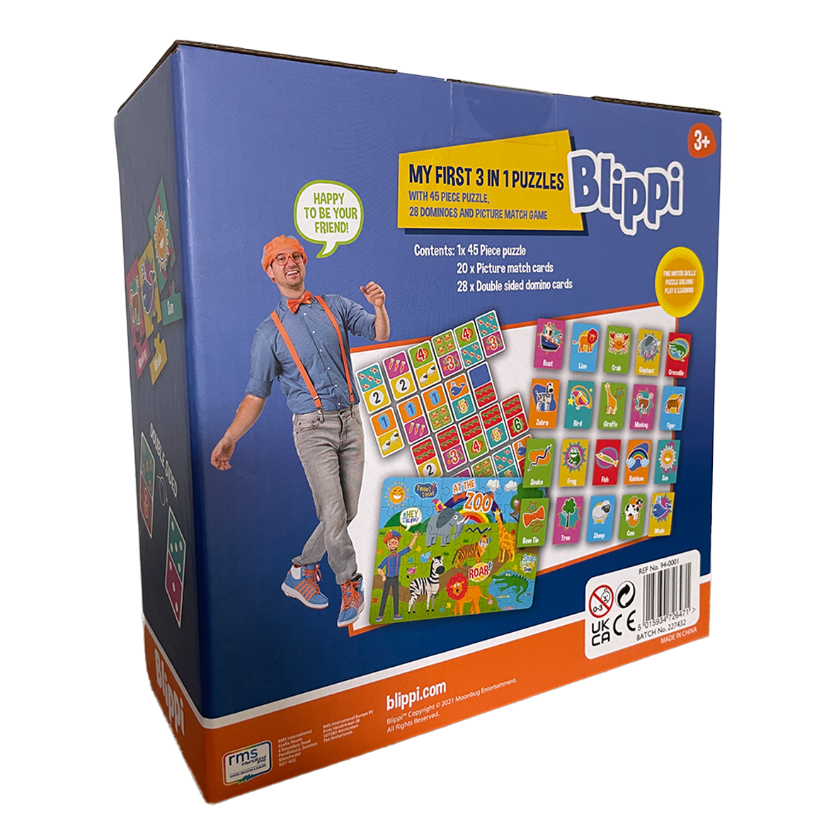 Blippi My First 3 in 1 Puzzles