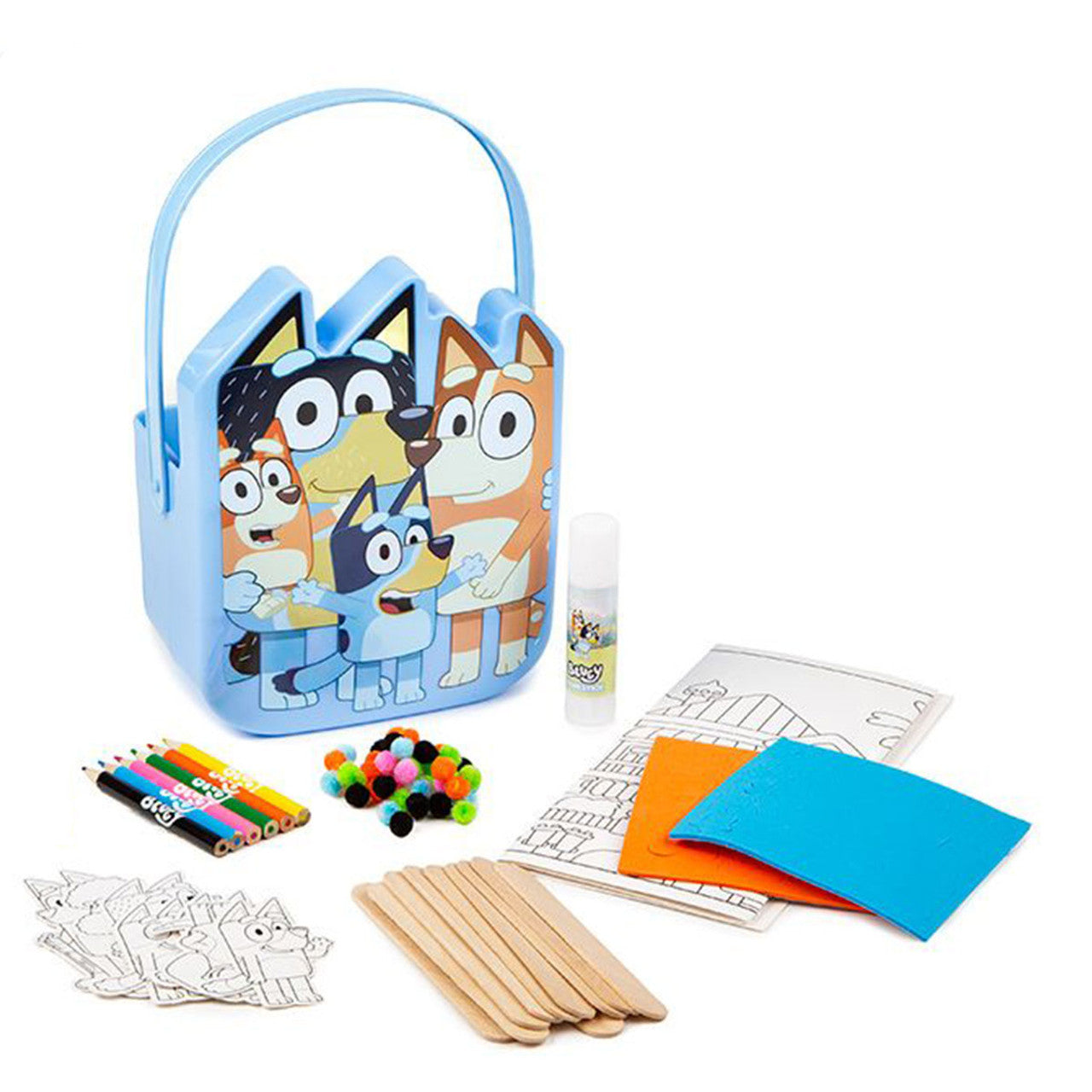 Bluey Craft Bucket Activity Set