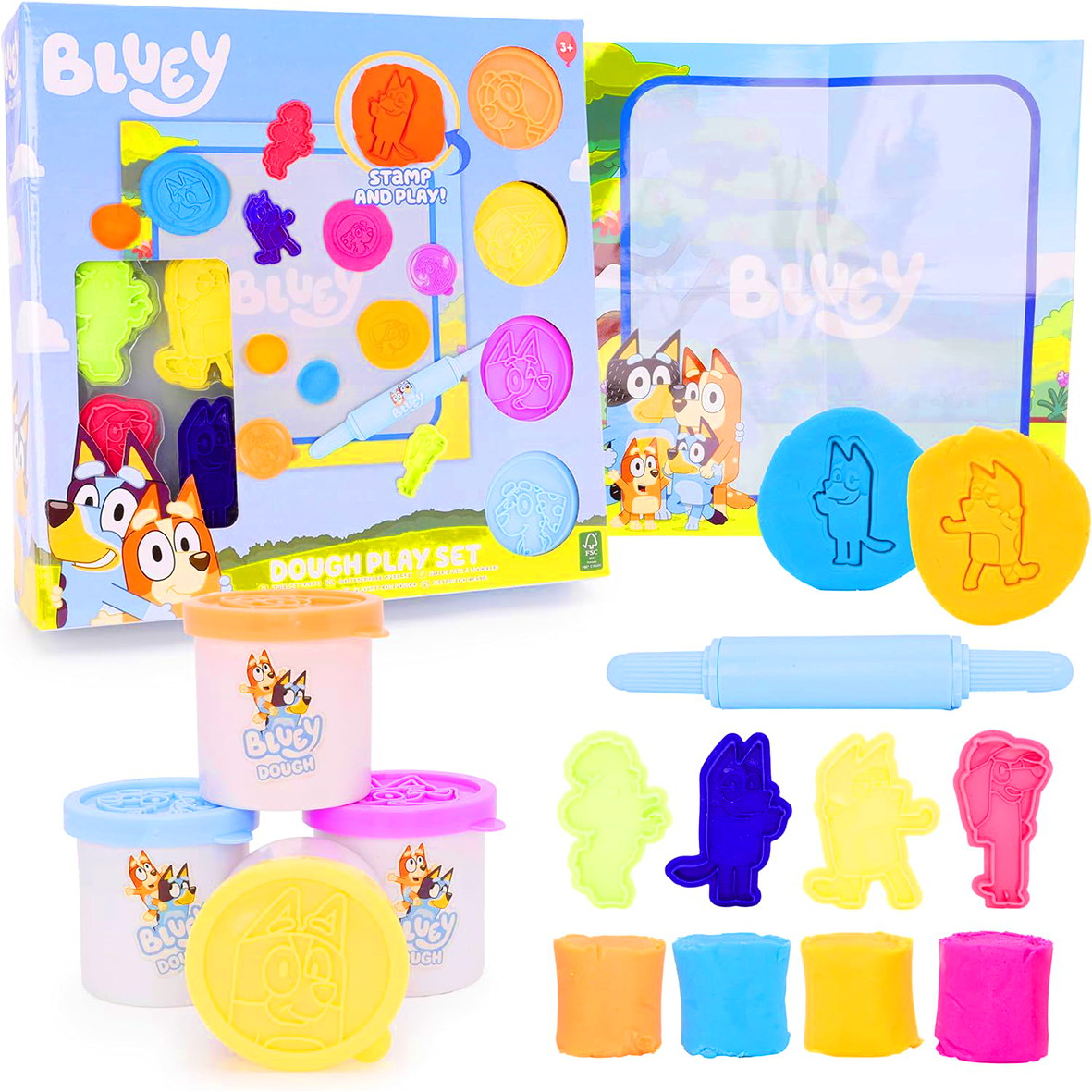 Bluey Dough Playset