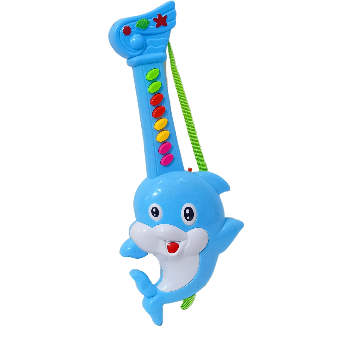 Kids Cartoon Dolphin My First Electric Guitar - 2 Colours