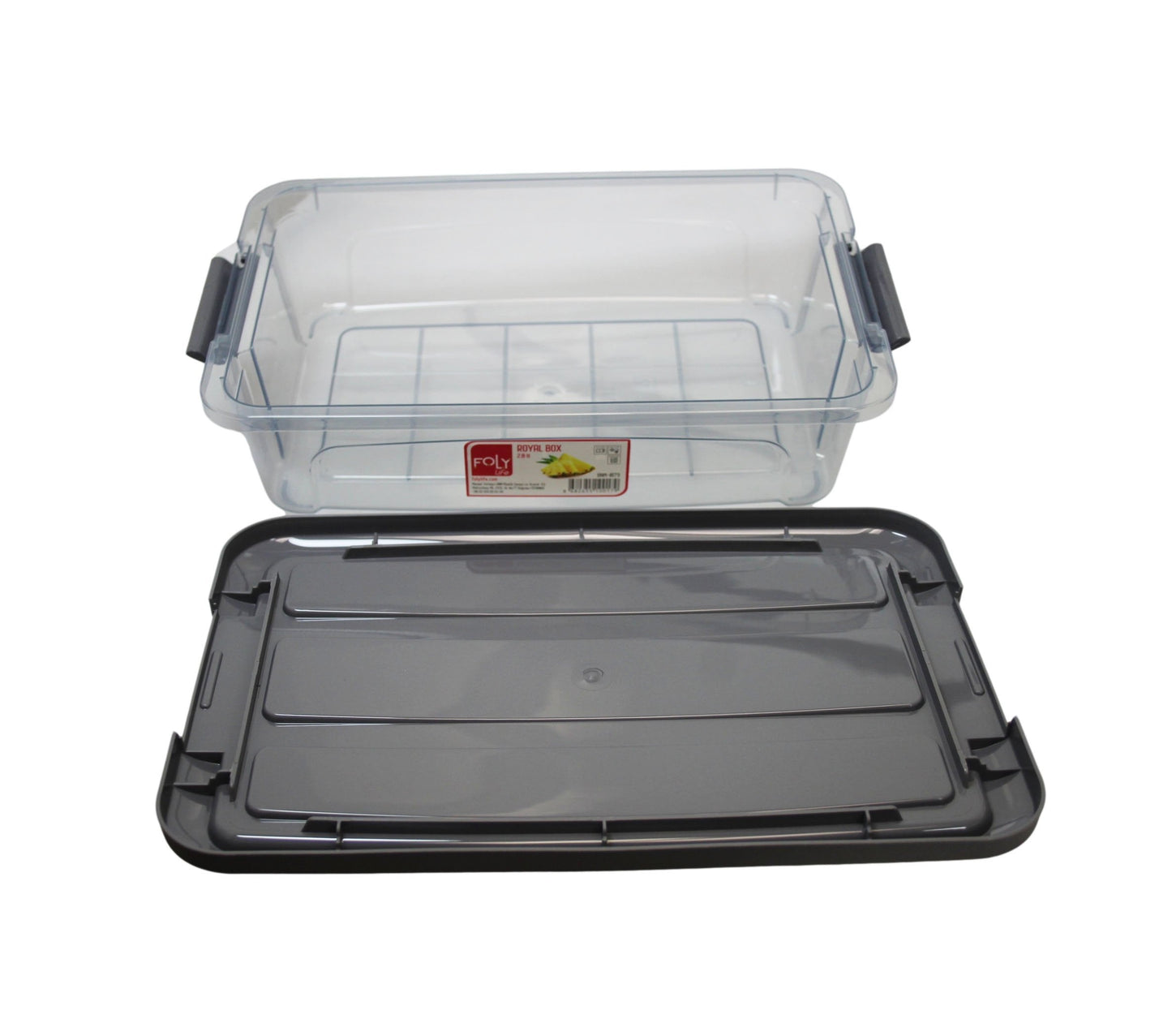 Poli Rectangle Food Storage Container Box 2.8 Litre 30cm x 7cm BNM0179