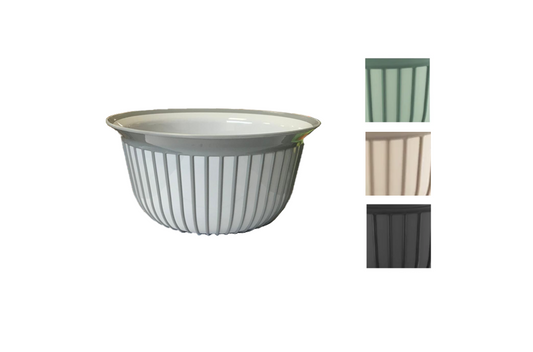 Linea Plastic Kitchen Bowl 3 Litre Assorted Colours BNM6935