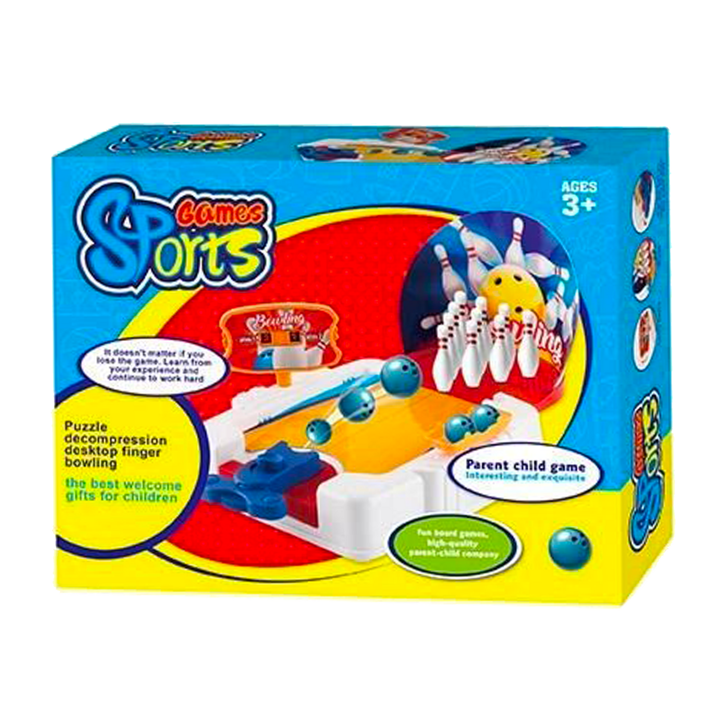 Mini Tabletop Bowling Game