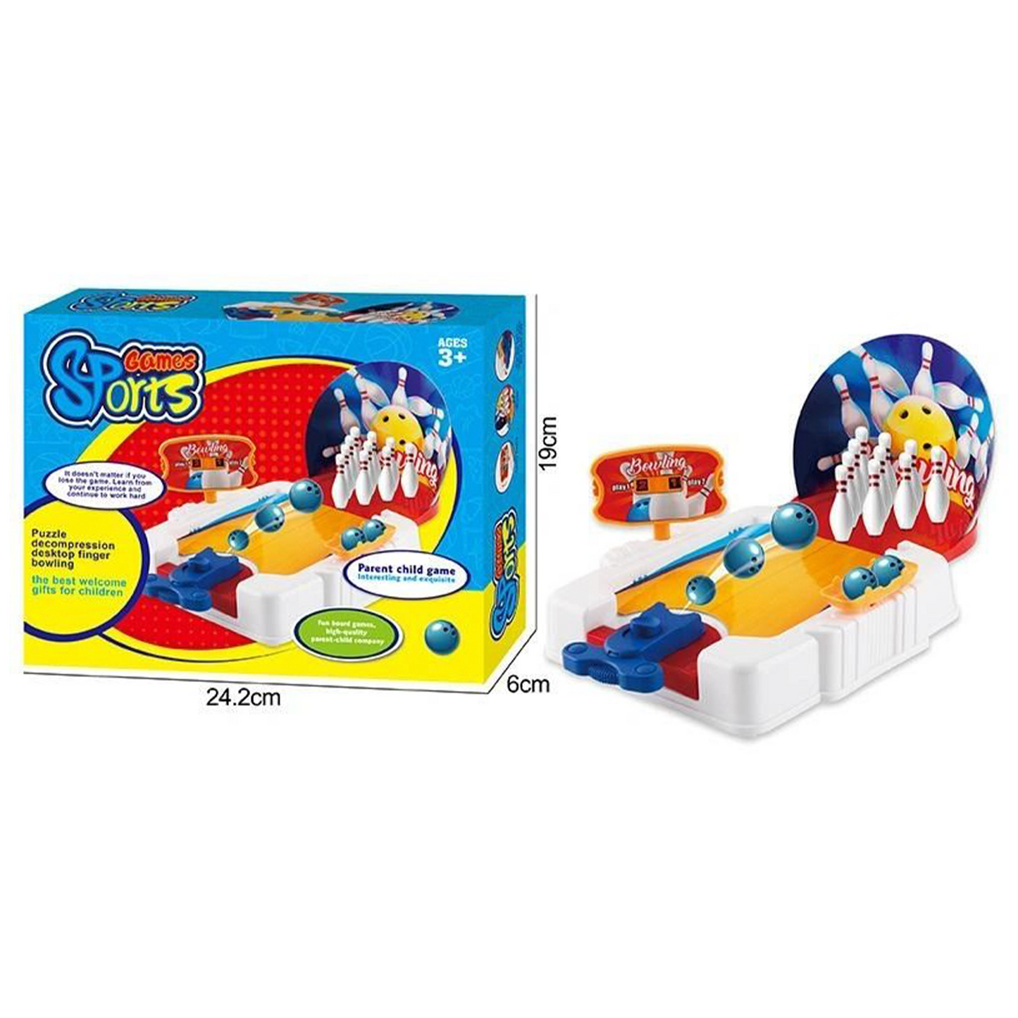 Mini Tabletop Bowling Game