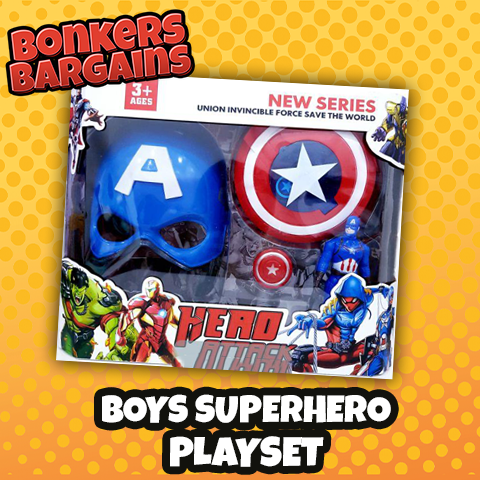 Superhero Play Set - Captain America