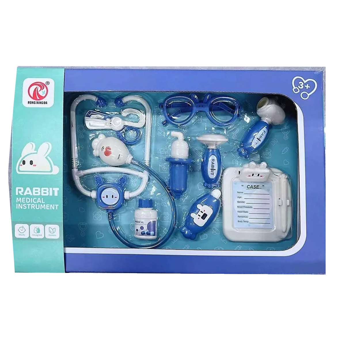 Pretend Play Bunny Style Doctors Set