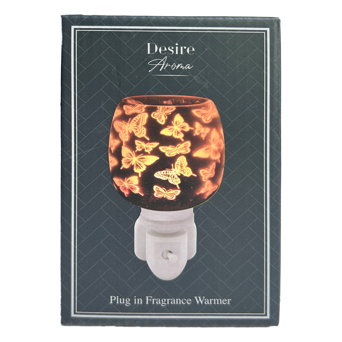 Desire Aroma Butterfly Plug In Fragrance Oil Wax Melt Burner