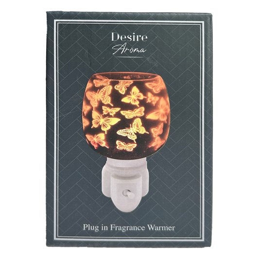 Desire Aroma Butterfly Plug In Fragrance Oil Wax Melt Burner