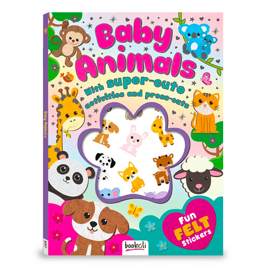 Cute Baby Animals Activity Book