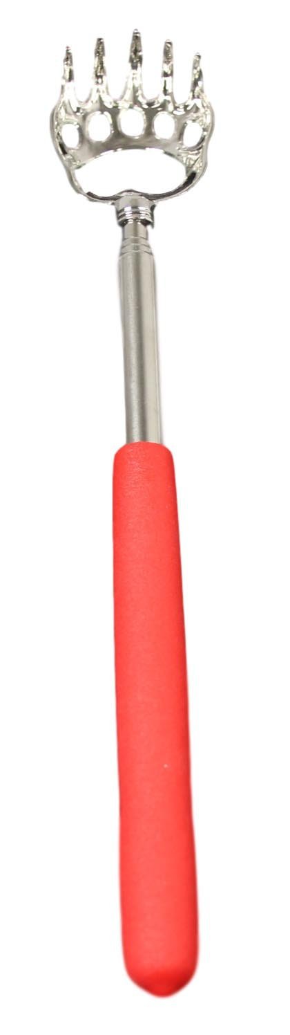 Back Scratcher Metal Telescopic Extendable Eagle Claw 3 Assorted Colours 5233