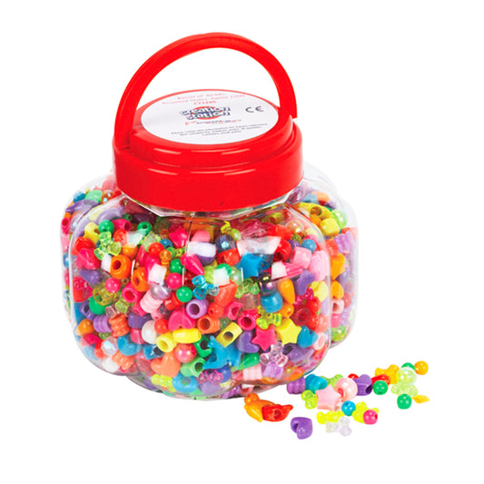 Jumbo Barrel Of Beads ( Approx 1200 Beads )