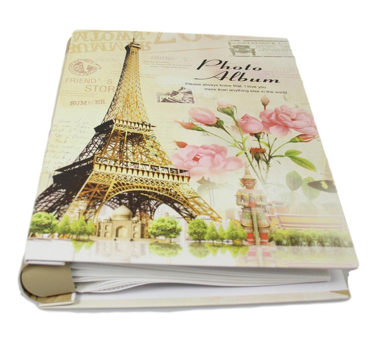 Paris Vintage Memories Wedding Birthday Photo Picture Album " Assorted Designs