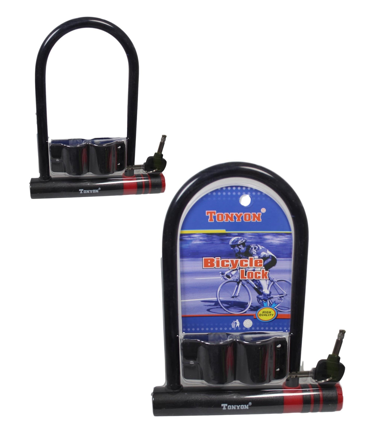Multifunction Bike Lock Heavy Duty Multipurpose Use Black Bike Lock 195Mm X 245Mm
