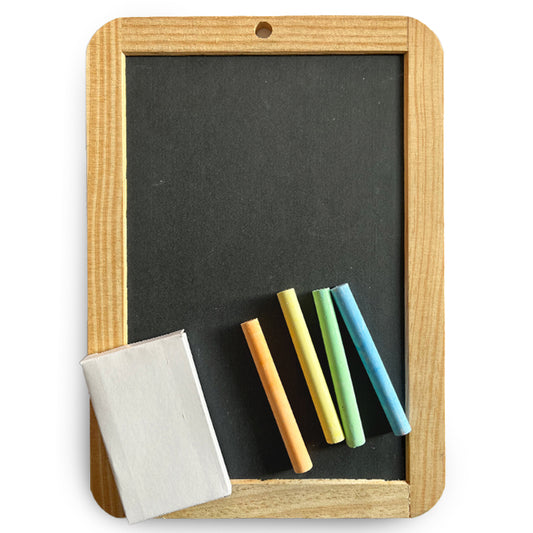 Deluxe Slate Chalkboard Sets x 12 ( BULK BUY SPECIAL )