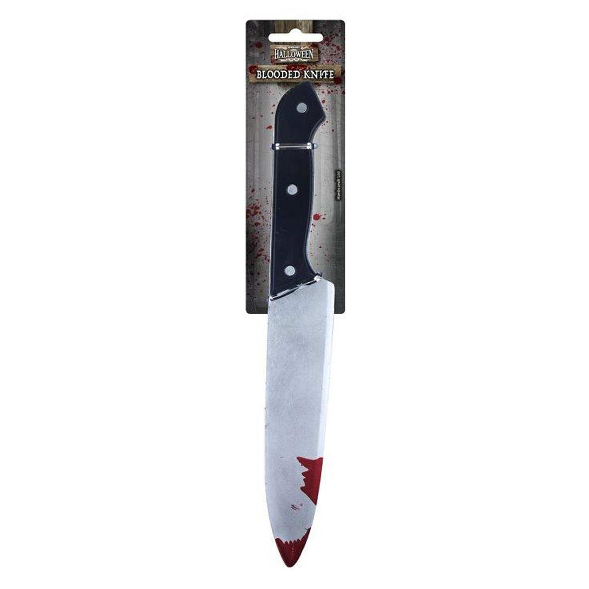 Blooded Plastic Knife Style Halloween Fancy Dress Costume Accessory 31cm