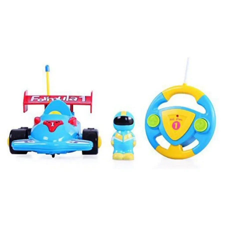 Remote Control Cartoon Style Formula Race Car RC with Controller