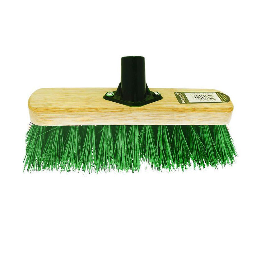 Marksman PVC Garden Sweeping Brush Assorted Colours 30cm 24098C