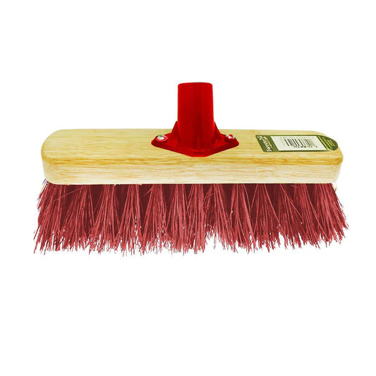 Marksman PVC Garden Sweeping Brush Assorted Colours 30cm 24098C