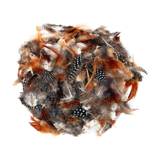 Natural Feathers Mega 56g Bundle ( Craft Clearance Special )