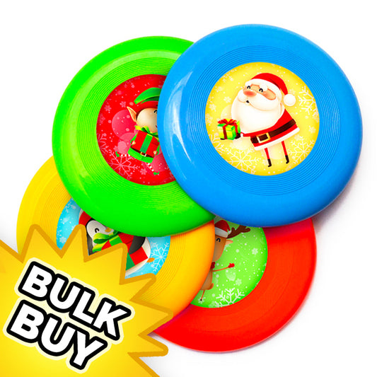 Christmas Mini Frisbees x48