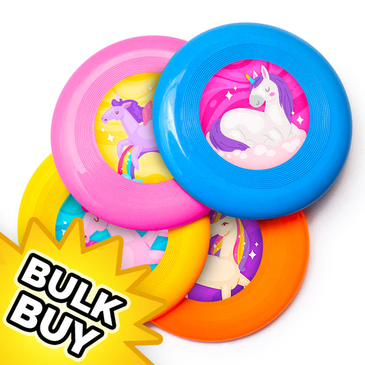 Unicorn Mini Frisbees x48 (BULK BUY)