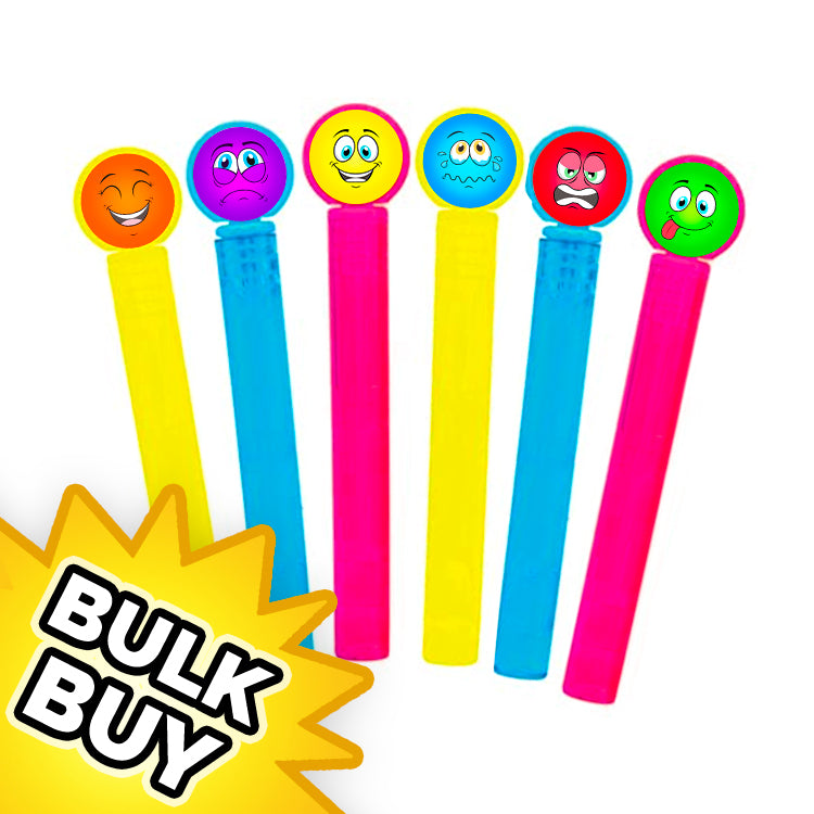 Funny Faces Bubble Tubes x 72