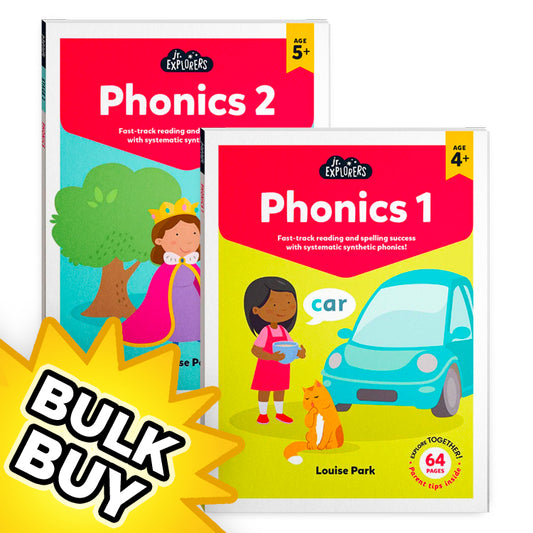 Phonics Activity Books x 12 ( BULK BUY )
