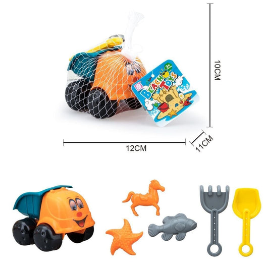 Mini 6 Piece Dumper Truck Beach Set