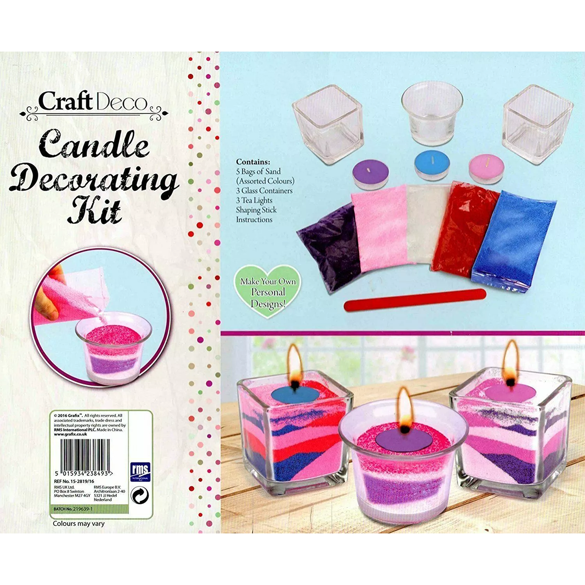 Candle Decorating Kit - Complete Craft Set