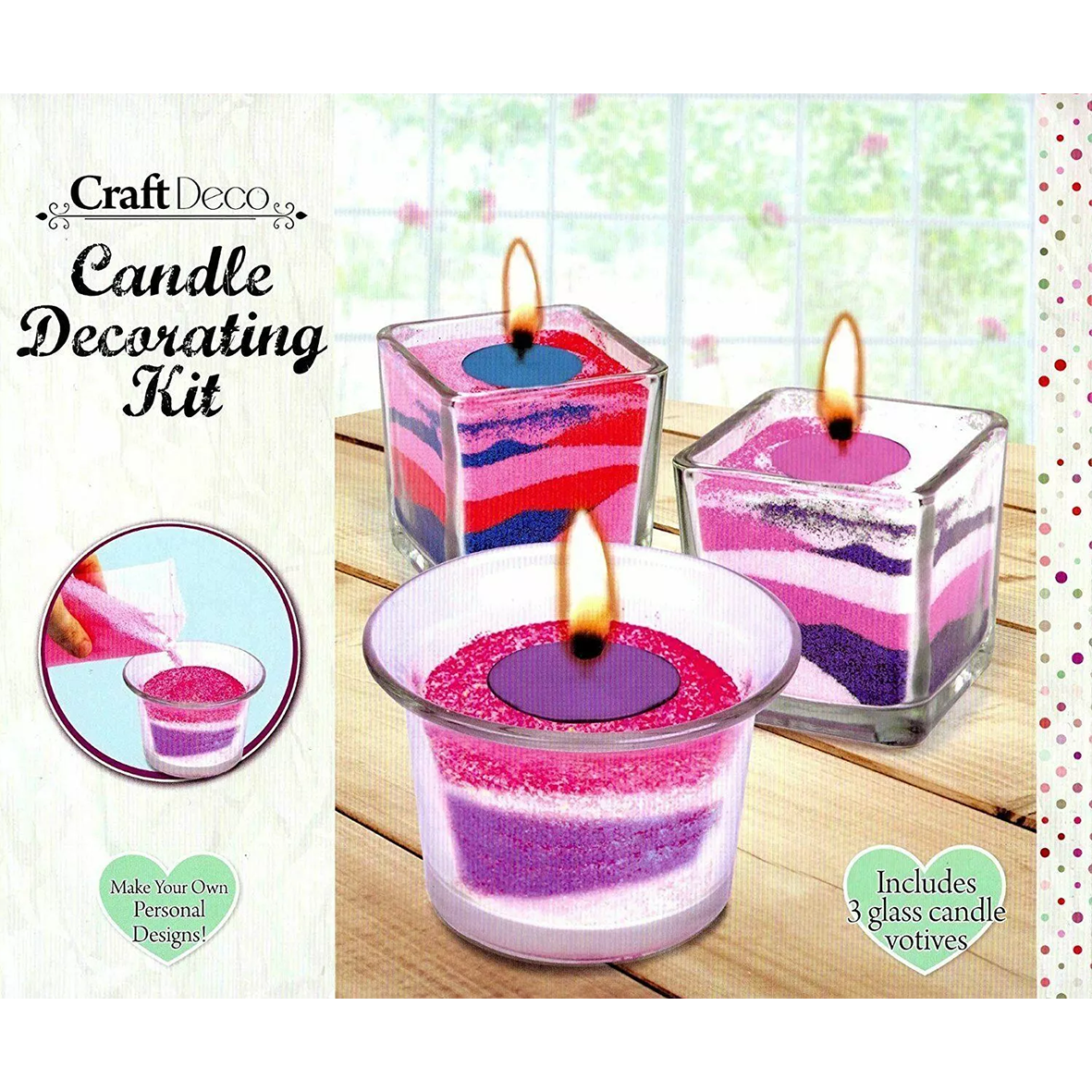 Candle Decorating Kit - Complete Craft Set