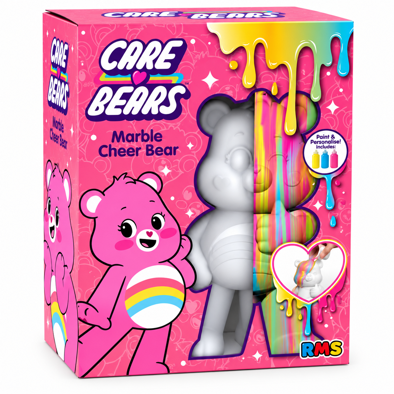 Care Bears Marble Paint Pouring Craft Kit - 3 to Collect