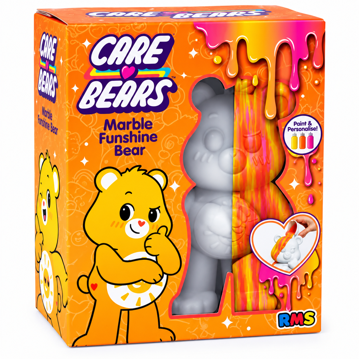 Care Bears Marble Paint Pouring Craft Kit - 3 to Collect