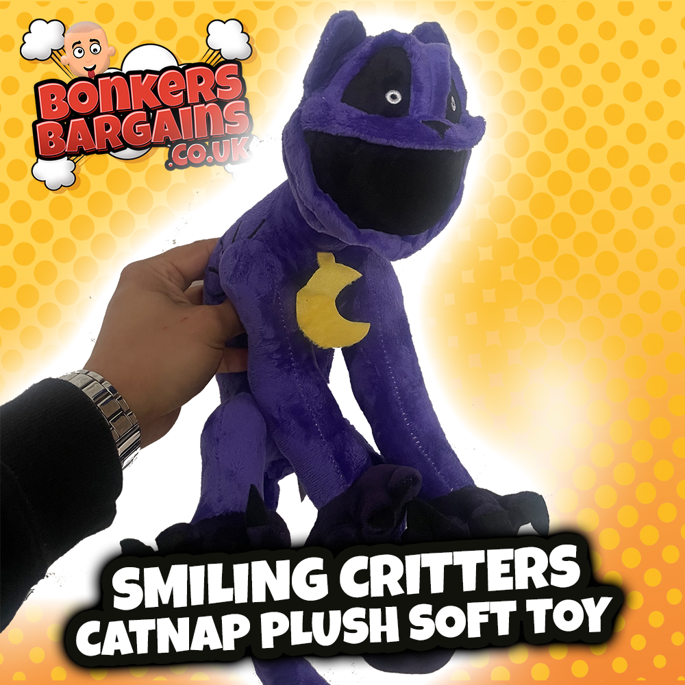 Smiling Critters CatNap Plush Soft Toy