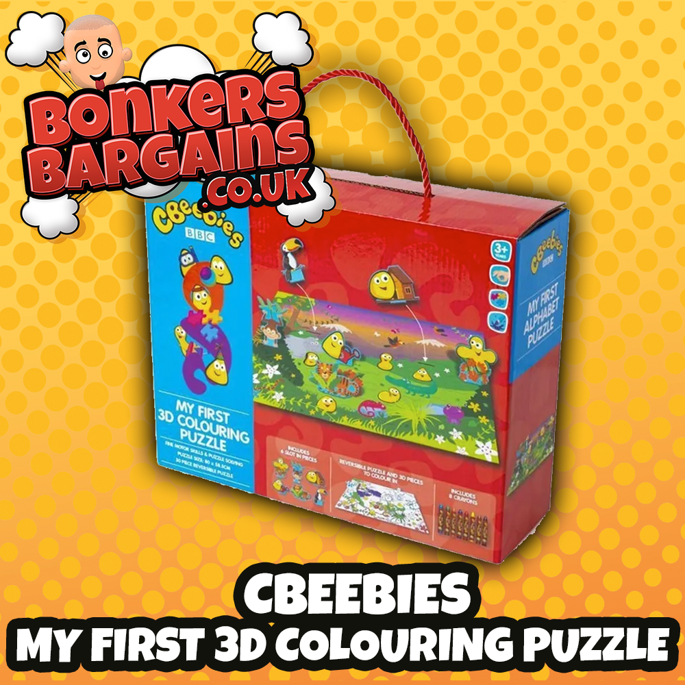 CBeebies My First 3D Colouring Puzzle