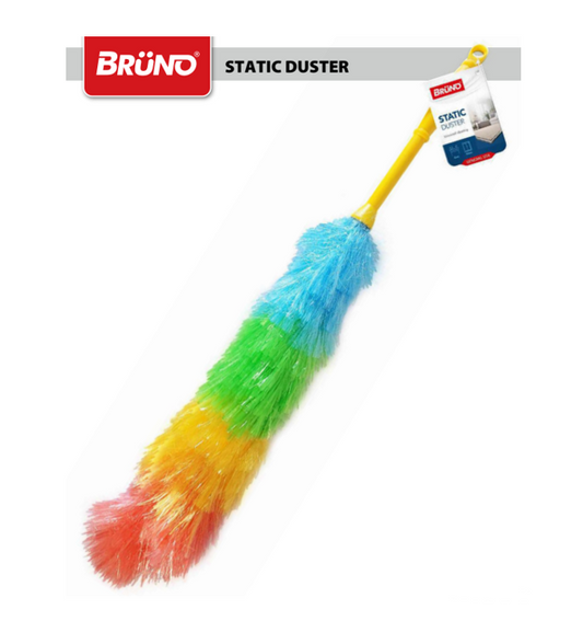 Plastic Static Rainbow Feather Duster Stick 56cm CD3