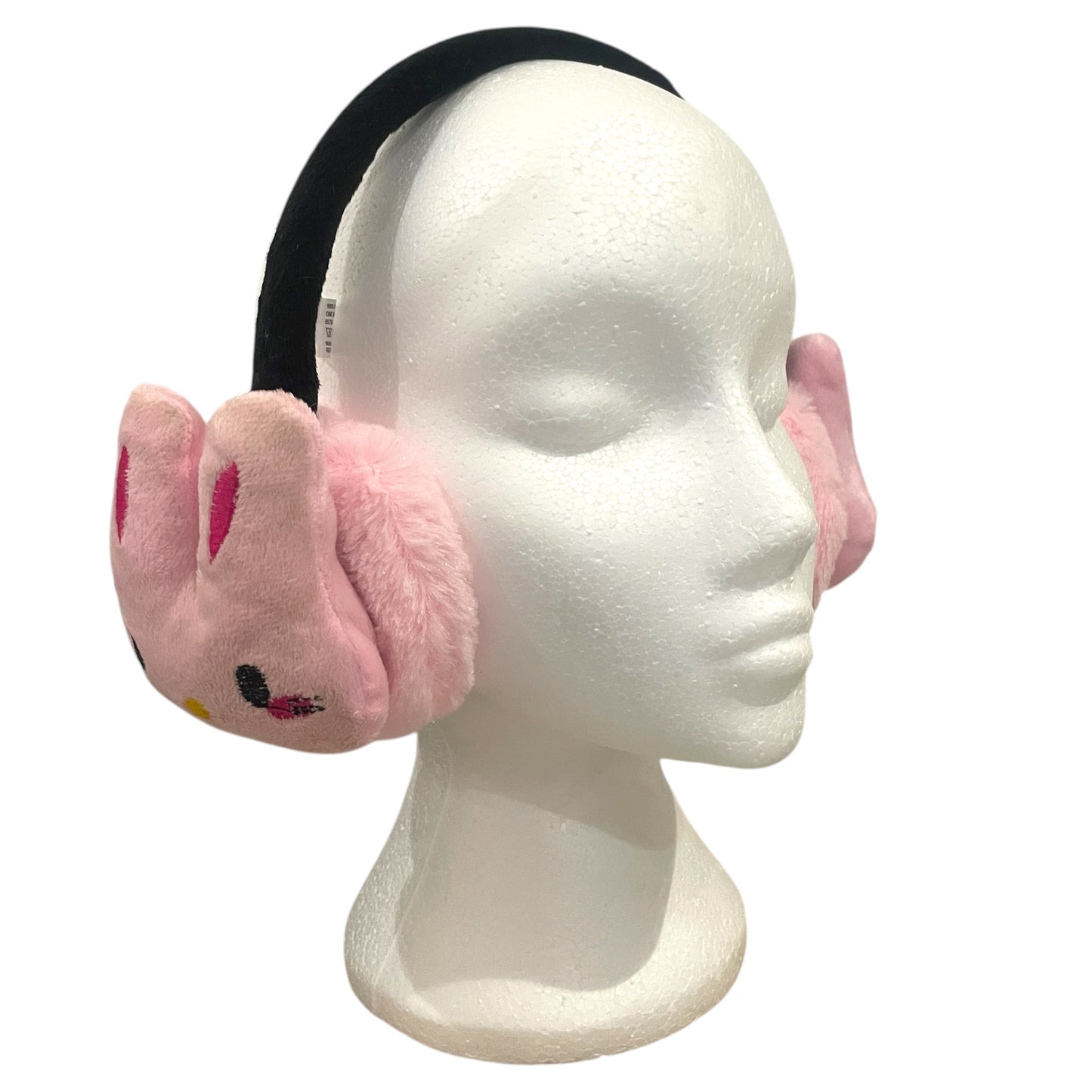 Kids Cute Fluffy Thermal EarMuffs Easter - Pink Bunny
