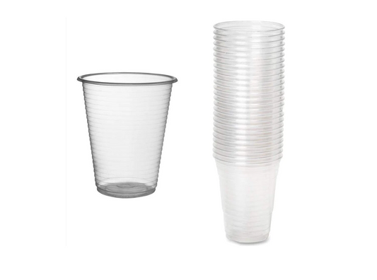Clear Plastic Cups Pack of 100 CD597