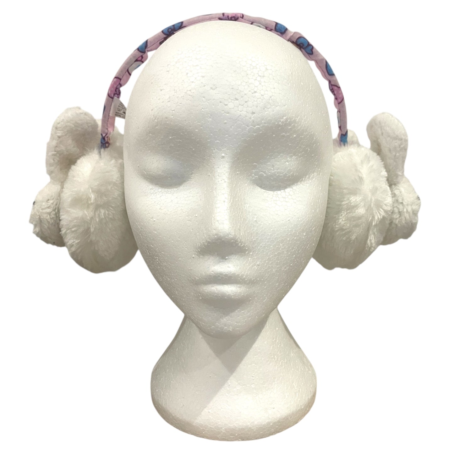 Kids Cute Fluffy Thermal EarMuffs Easter - White Bunny