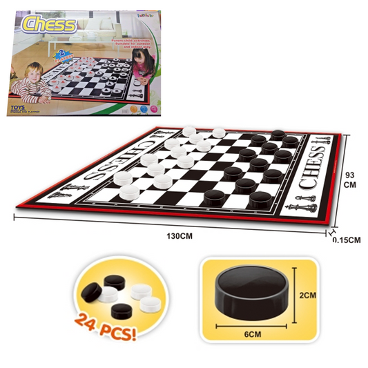 Giant Chess Board Playset