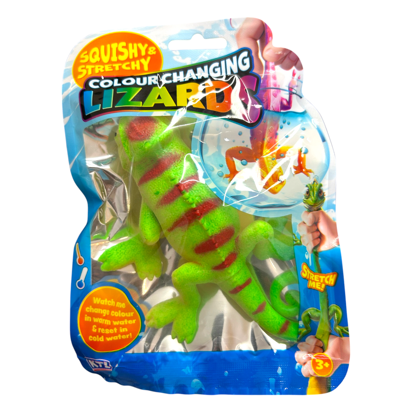 Colour Changing Lizards Squishy Sensory Fidget Toy - 4 to Collect