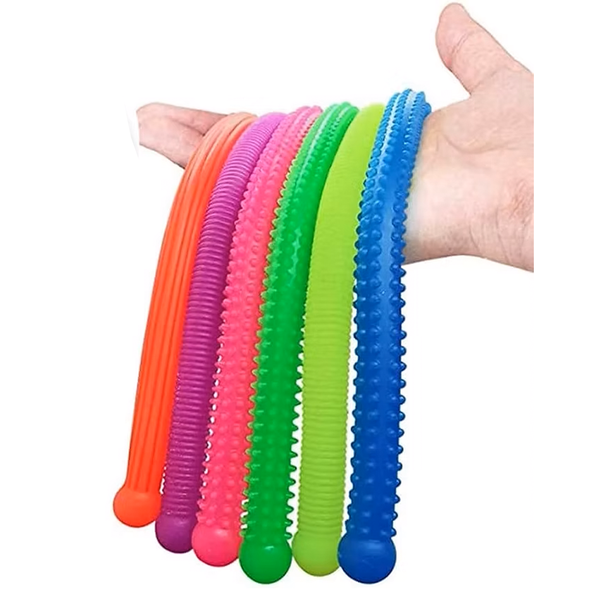 Crazy Stretchy String Noodles Toy 30cm Assorted Colours